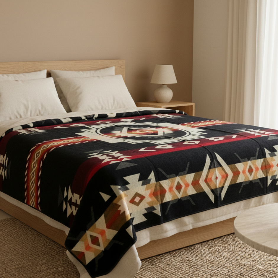 Couverture en alpaga Quatre Vents OLDTRIBES™