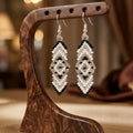Soul Feather Earrings black