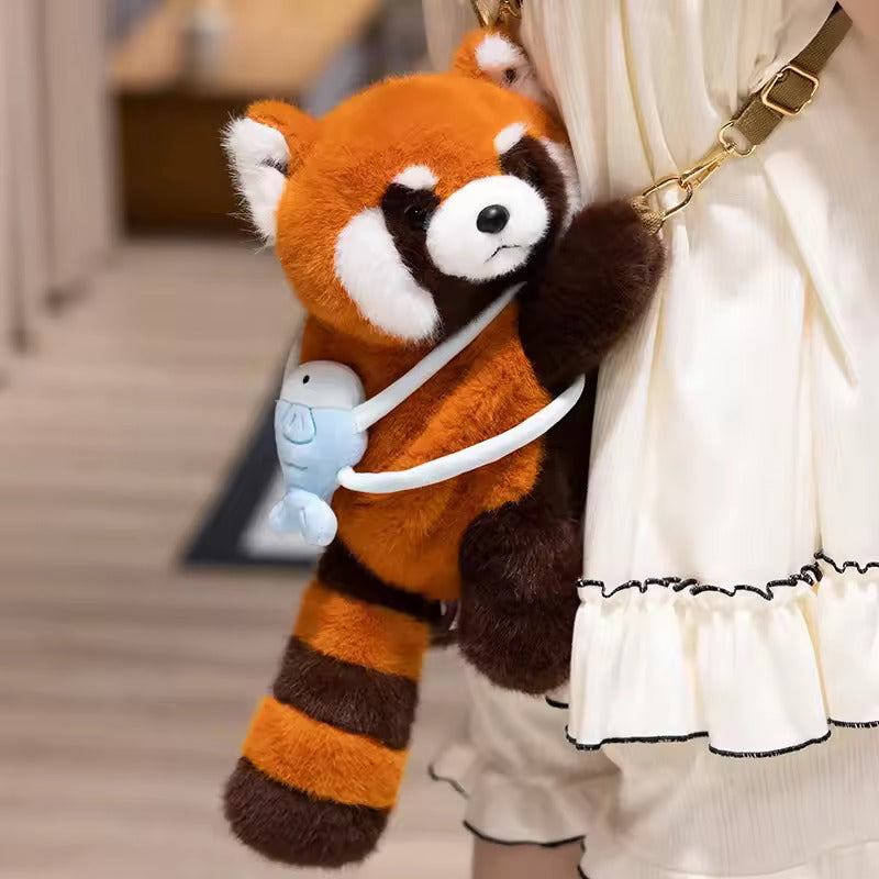 Peluche d'animal câlin OLDTRIBES™ Red panda