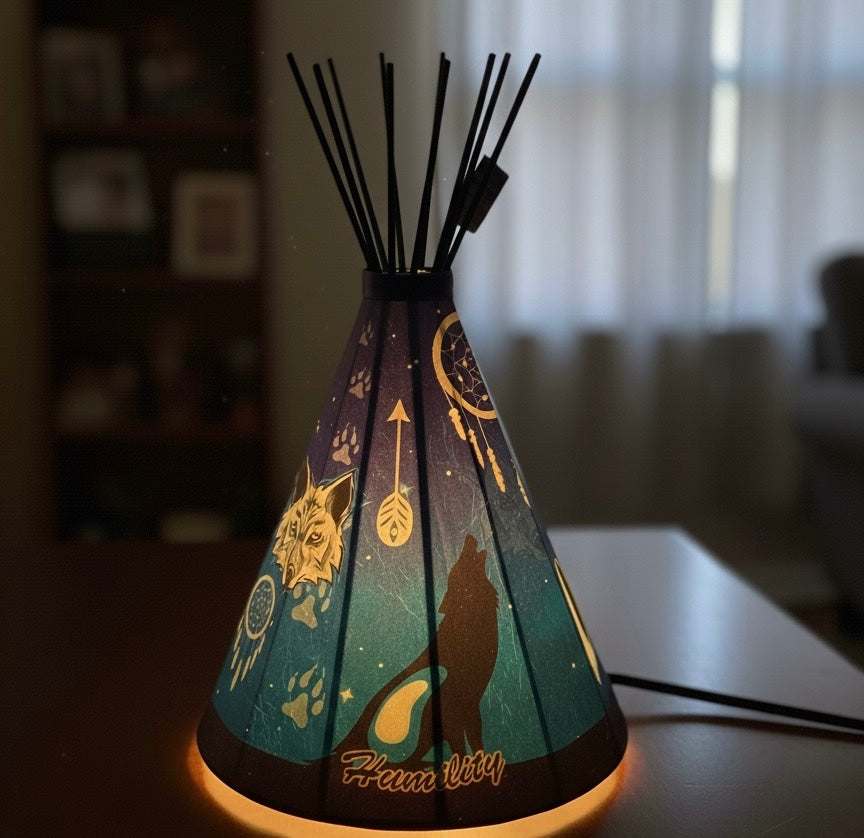 Lampe Tipi Loup