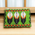 Bourse OLDTRIBES™ Perles et Plumes