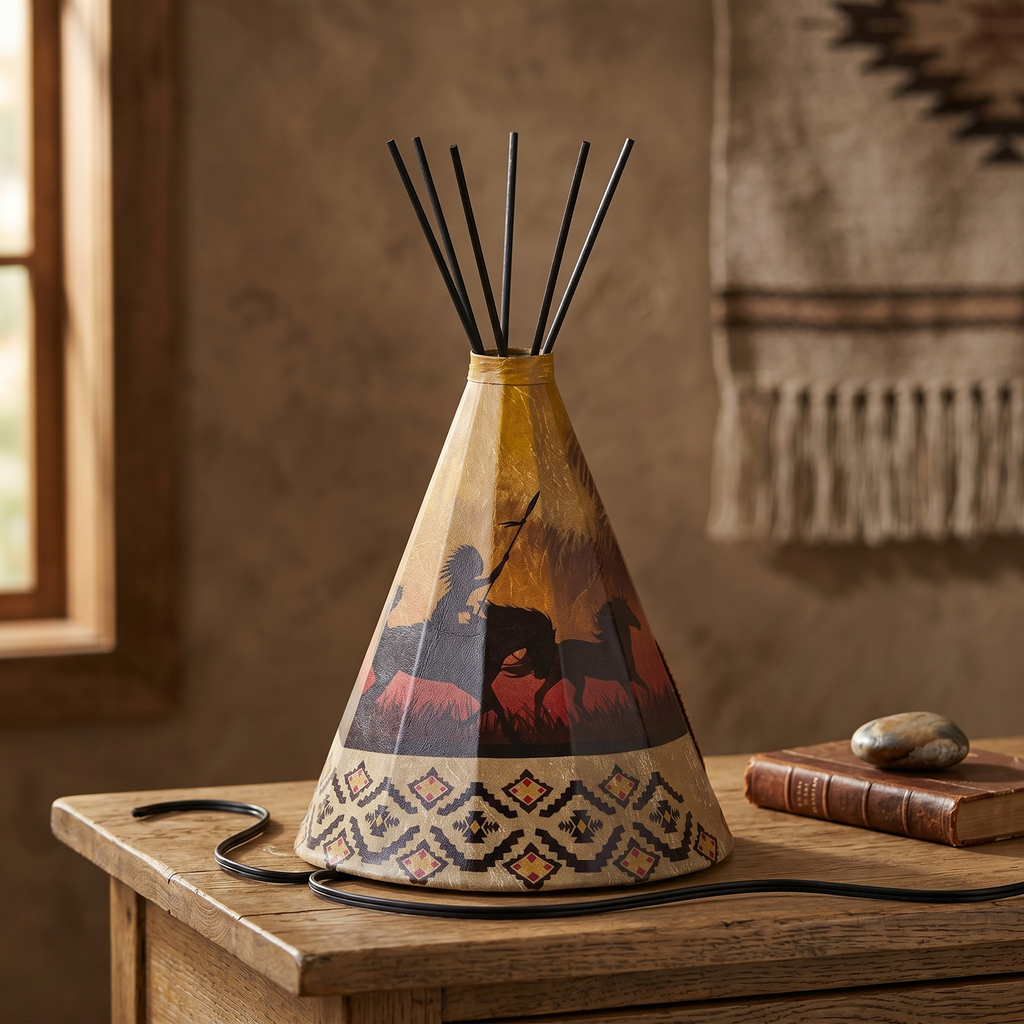 Lampe tipi Chevaux