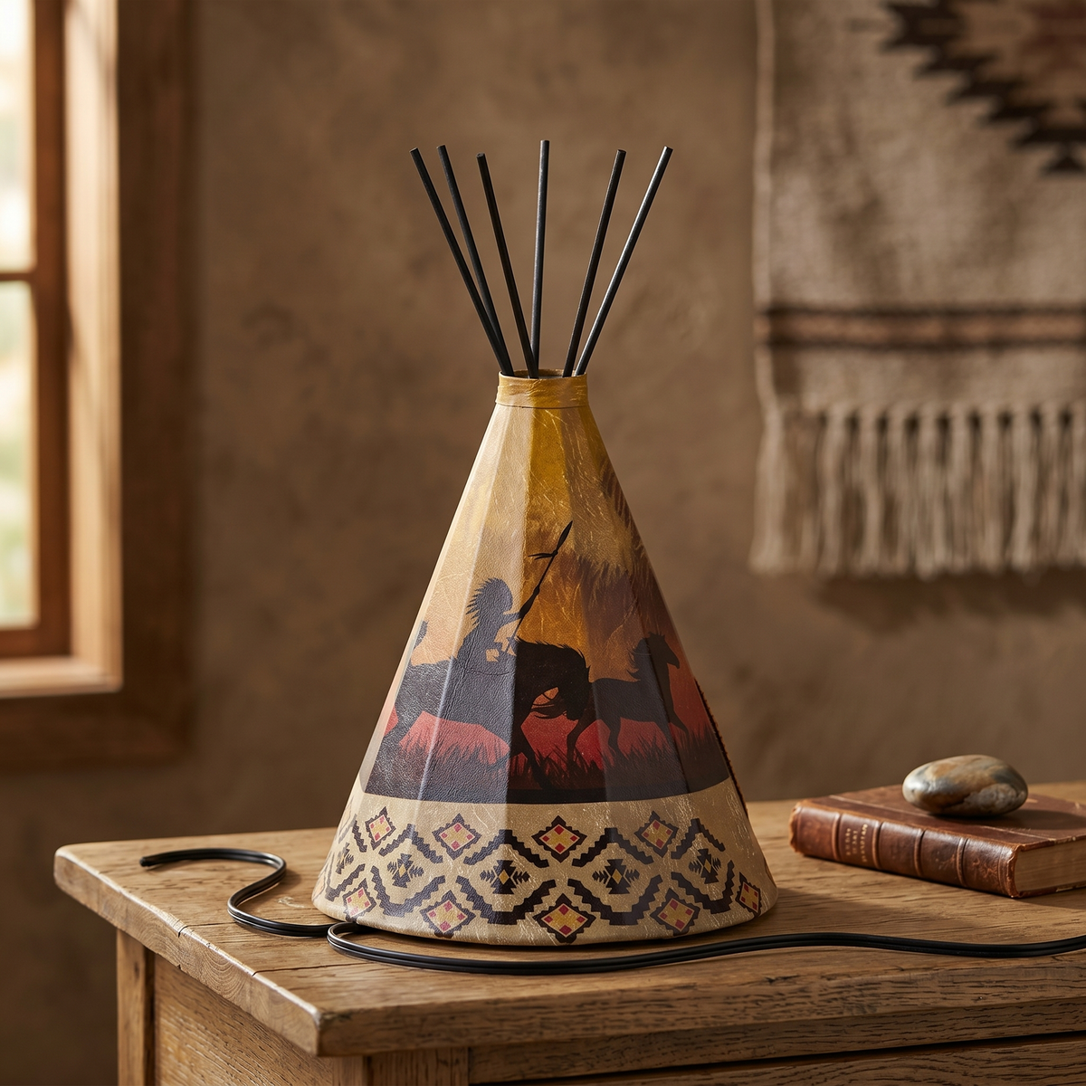 Lampe tipi Chevaux
