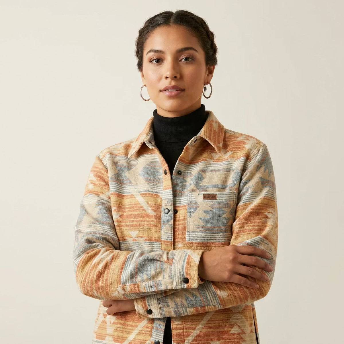 Veste Grand Canyon bleu clair et orange (unisexe)