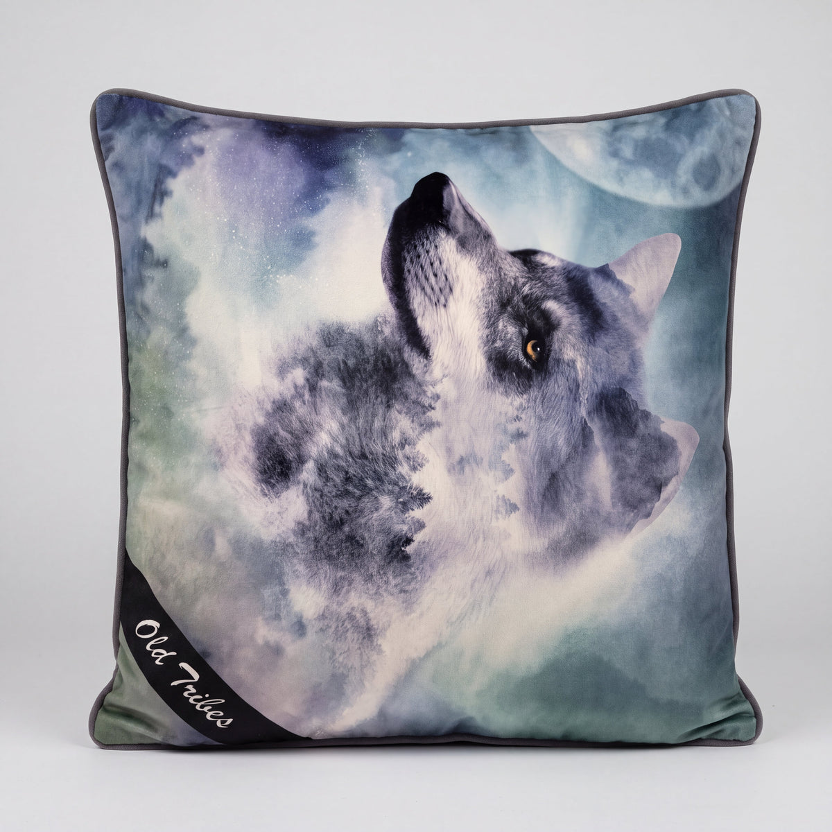 Taies d'oreiller sublimées loup OLD TRIBES™