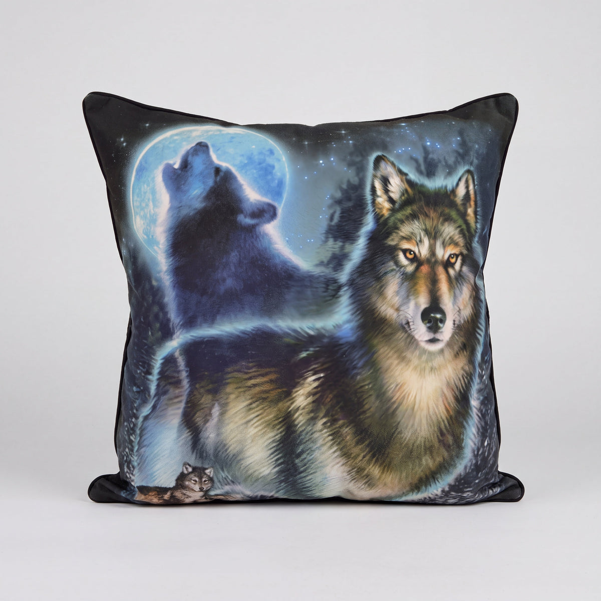 Taies d'oreiller sublimées Loup OLD TRIBES™