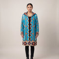 Manteau long bleu ciel OLD TRIBES™