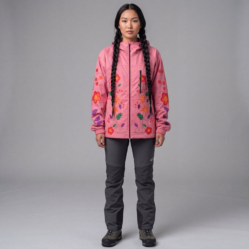 Coupe-vent OLD TRIBES™ Rose Fleur de Printemps