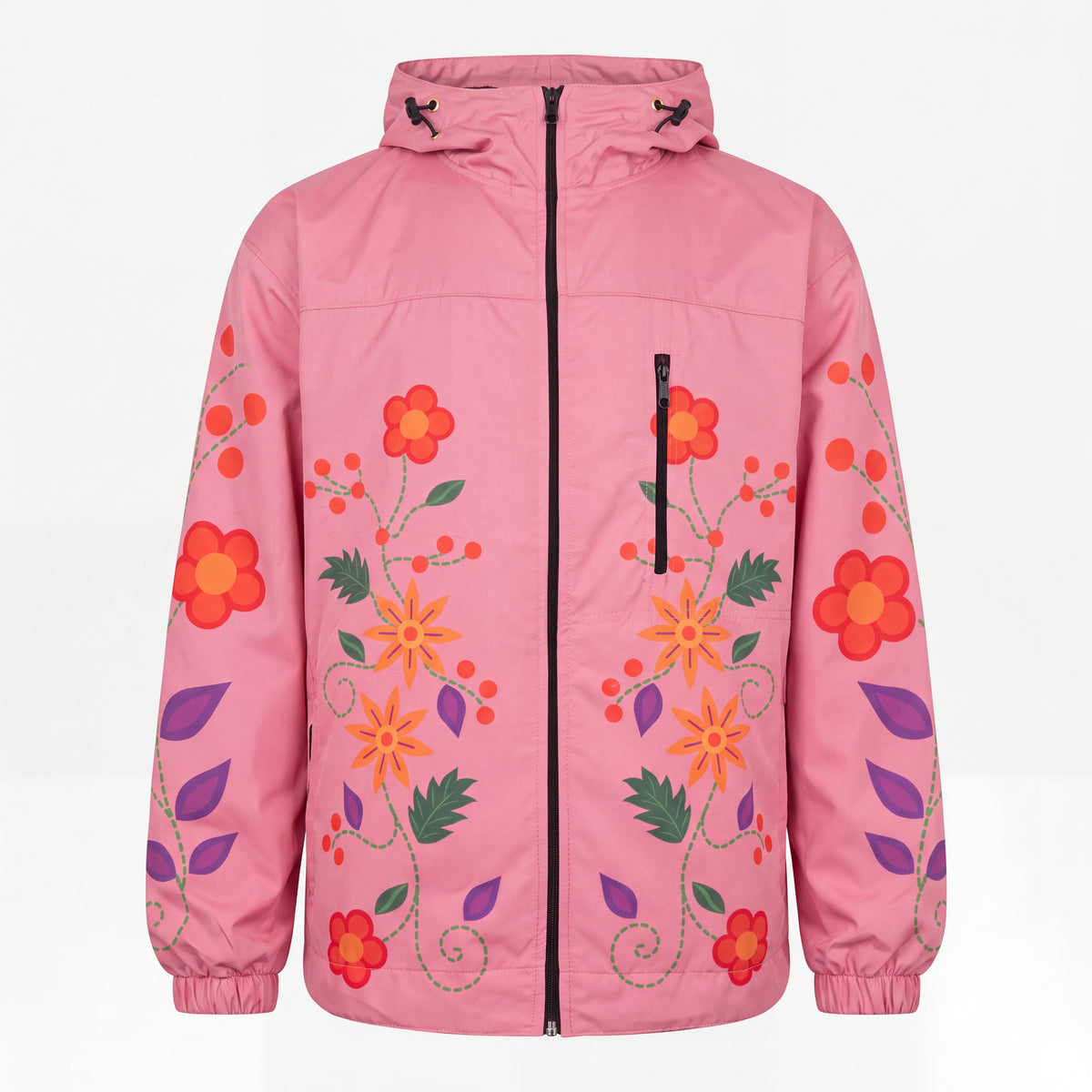 Coupe-vent OLD TRIBES™ Rose Fleur de Printemps