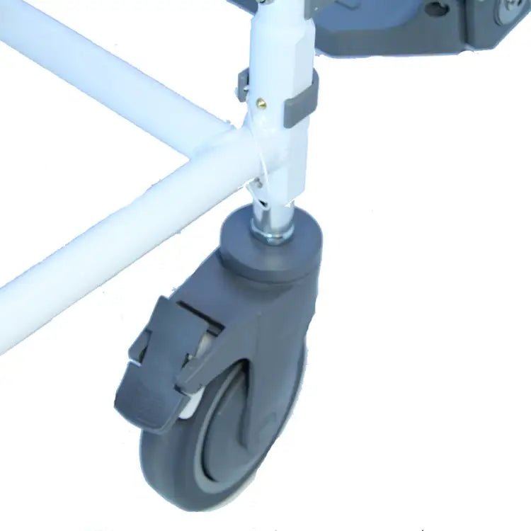 18" Model 180 Rehab Shower Commode Chair for Safe & Versatile Mobility