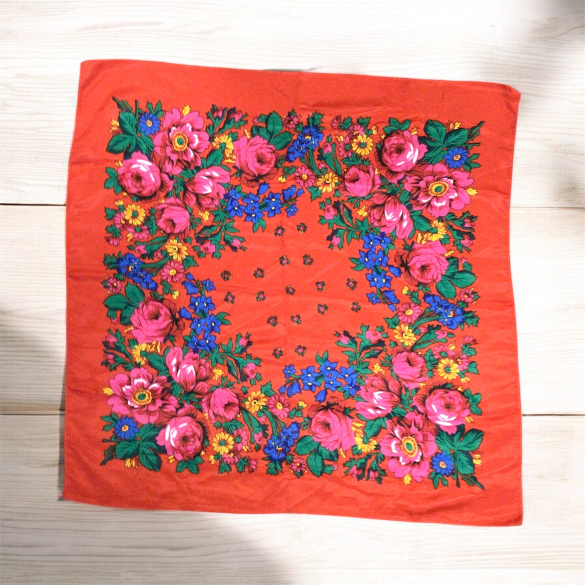 Foulard Kokum écarlate (rouge)
