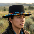 Taille- 56 Chapeau Perlée