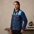 Vestes en jean bleu(5)