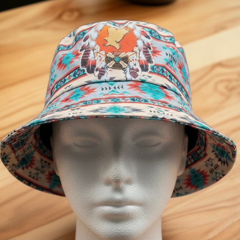 Bob style amérindien Aigle Blanc