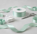Ruban de Satin Double Face - Vert Menthe #513-3.8 cm de Large