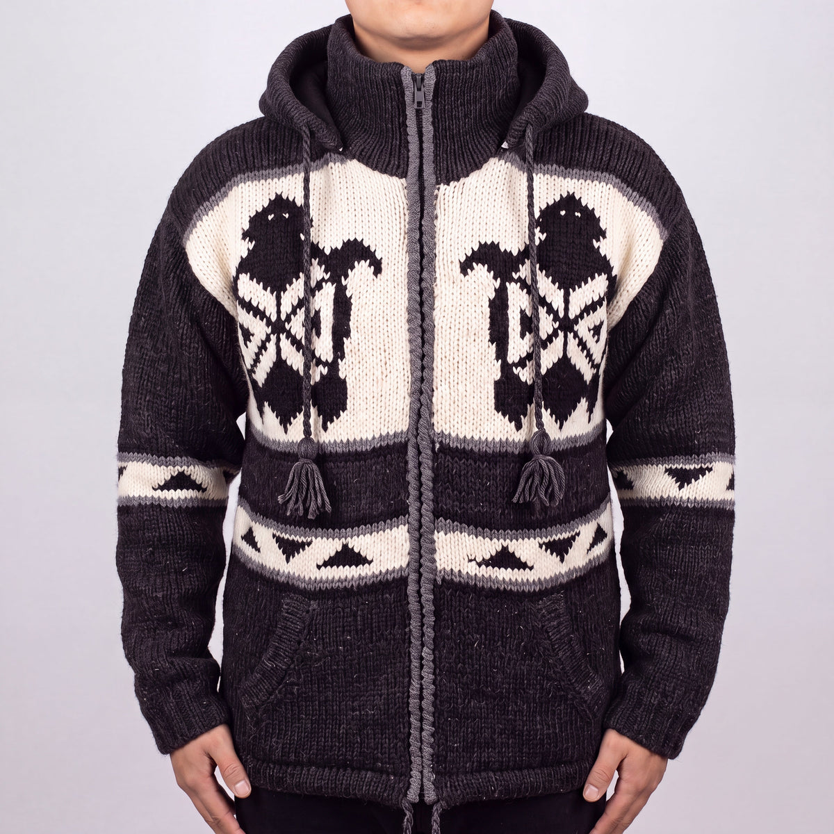 OLDTRIBES™ Veste en Laine Éternelle Tortue