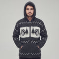 Veste en laine OLDTRIBES™ Chouette Nocturne