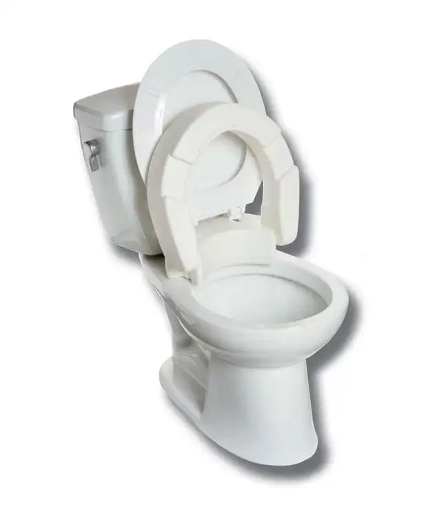2" Hinged Raised Toilet Seat