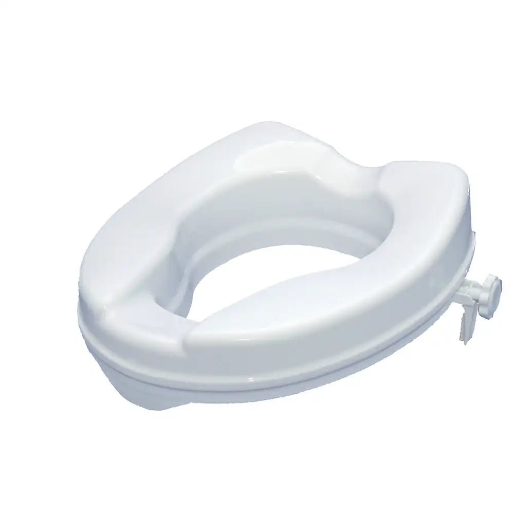2" Raised Toilet Seat - Dual Locks