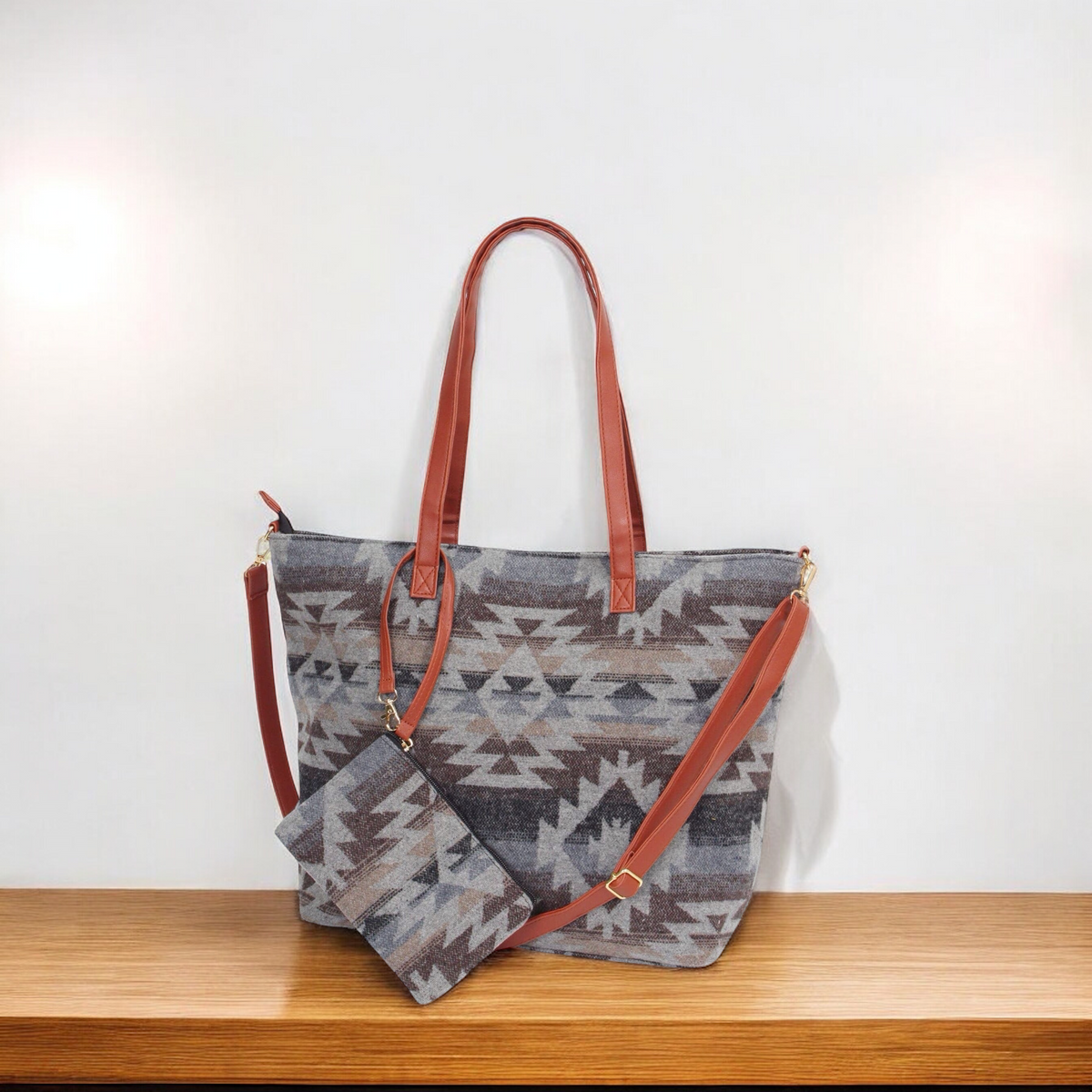 Sac cabas gris