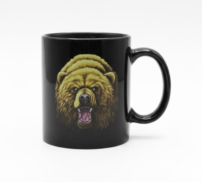 Tasse en céramique noire style Sud-Ouest OLD TRIBES™