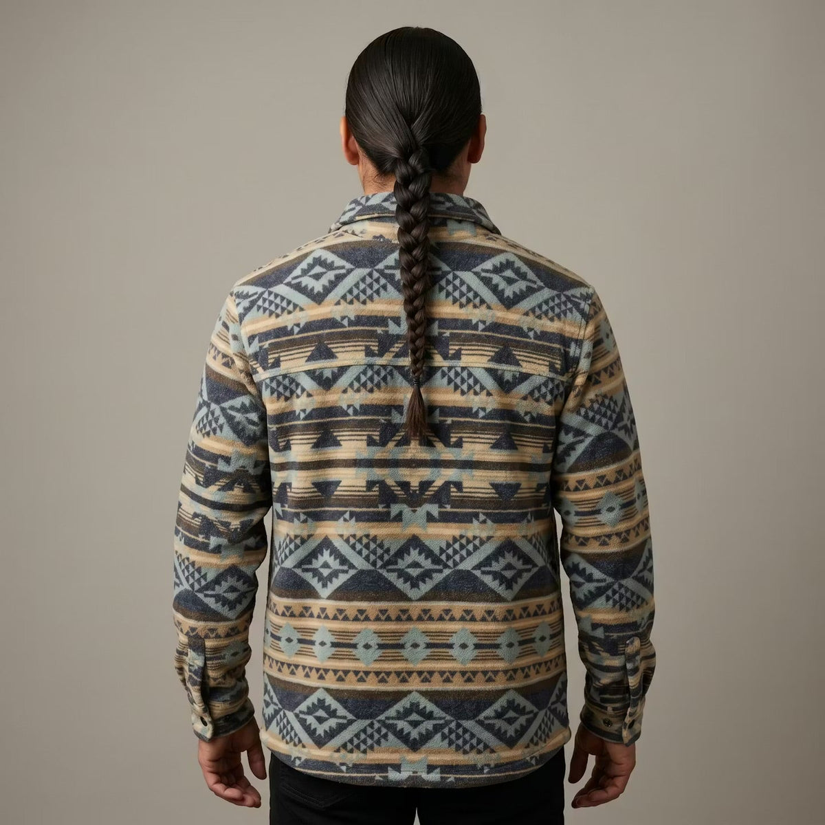 Veste Grand Canyon Bleue et Crème (Unisexe)