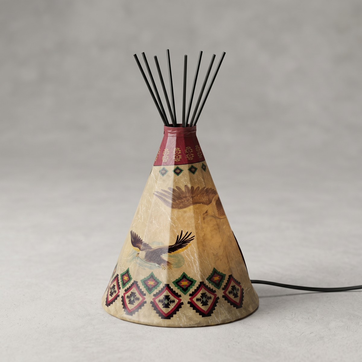 Lampe Aigle volant Lampe Tipi