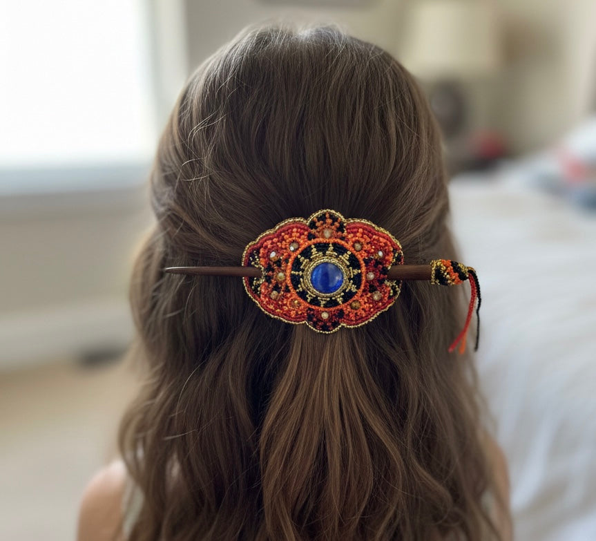 Barrette multicolore