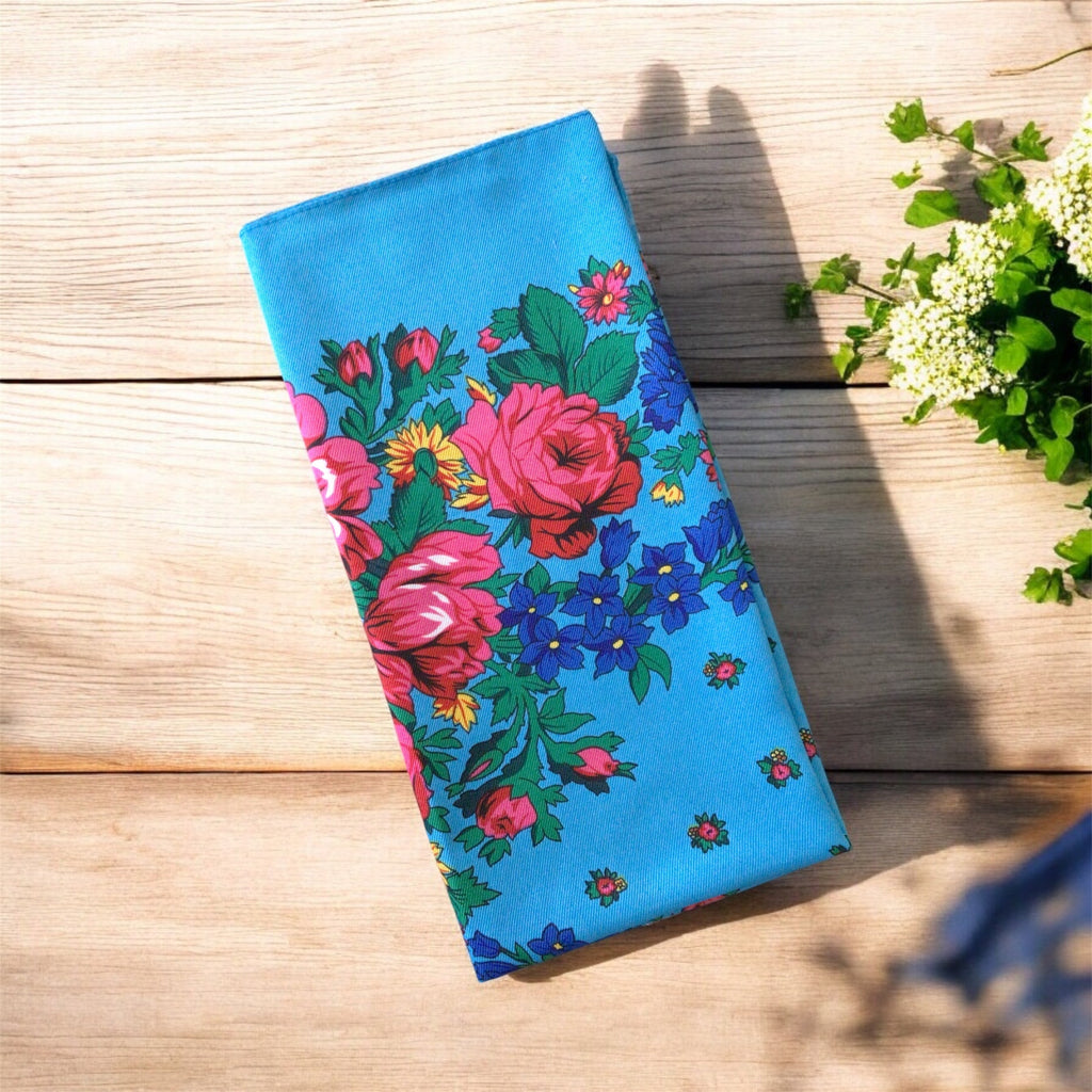 Écharpe Kokum Turquoise