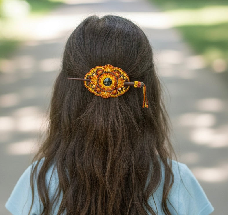 Barrette multicolore