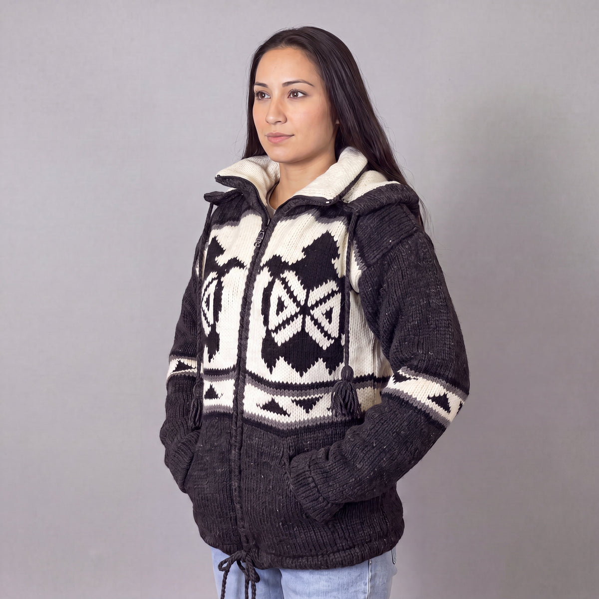 OLDTRIBES™ Veste en Laine Éternelle Tortue