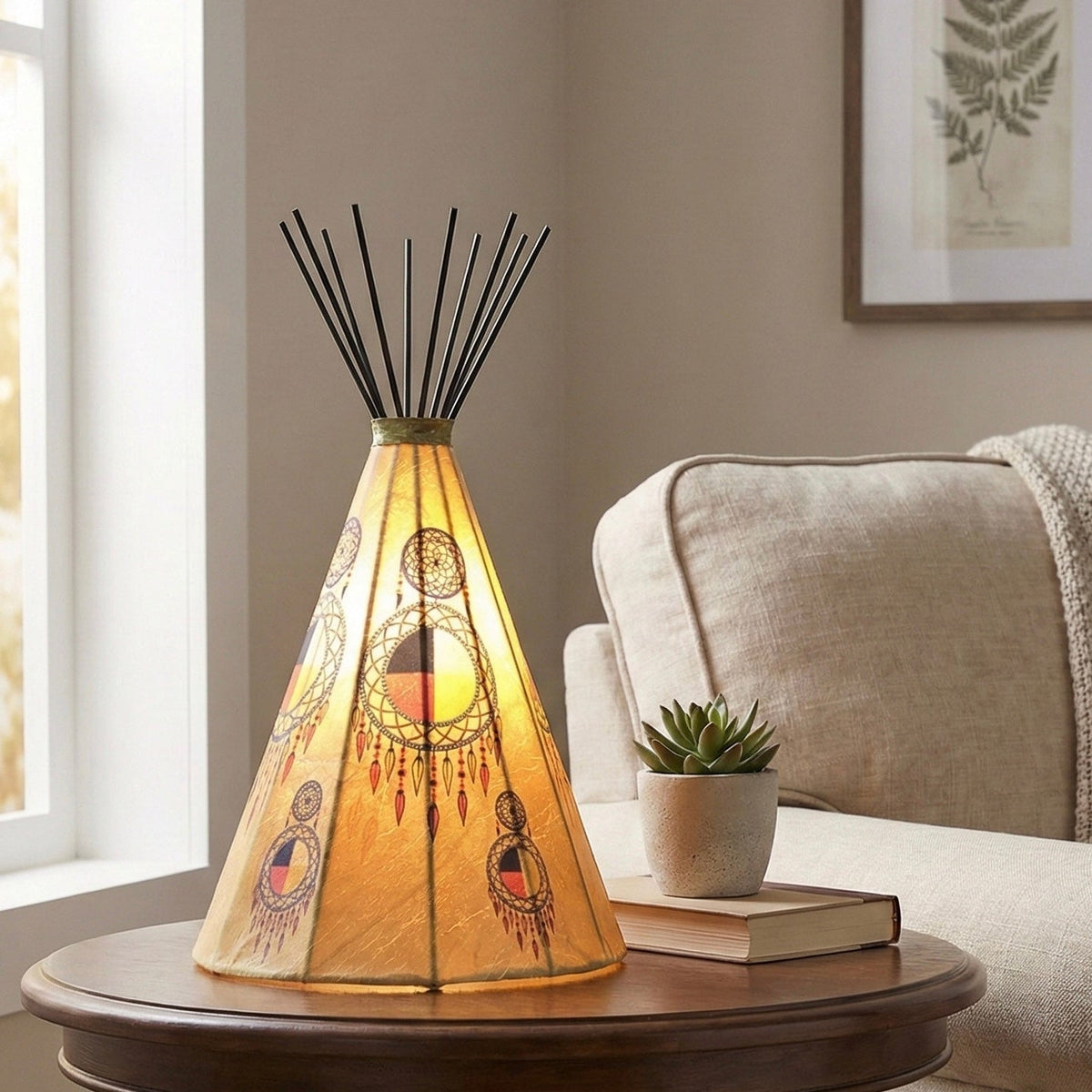 Lampe Tipi Attrape-rêves