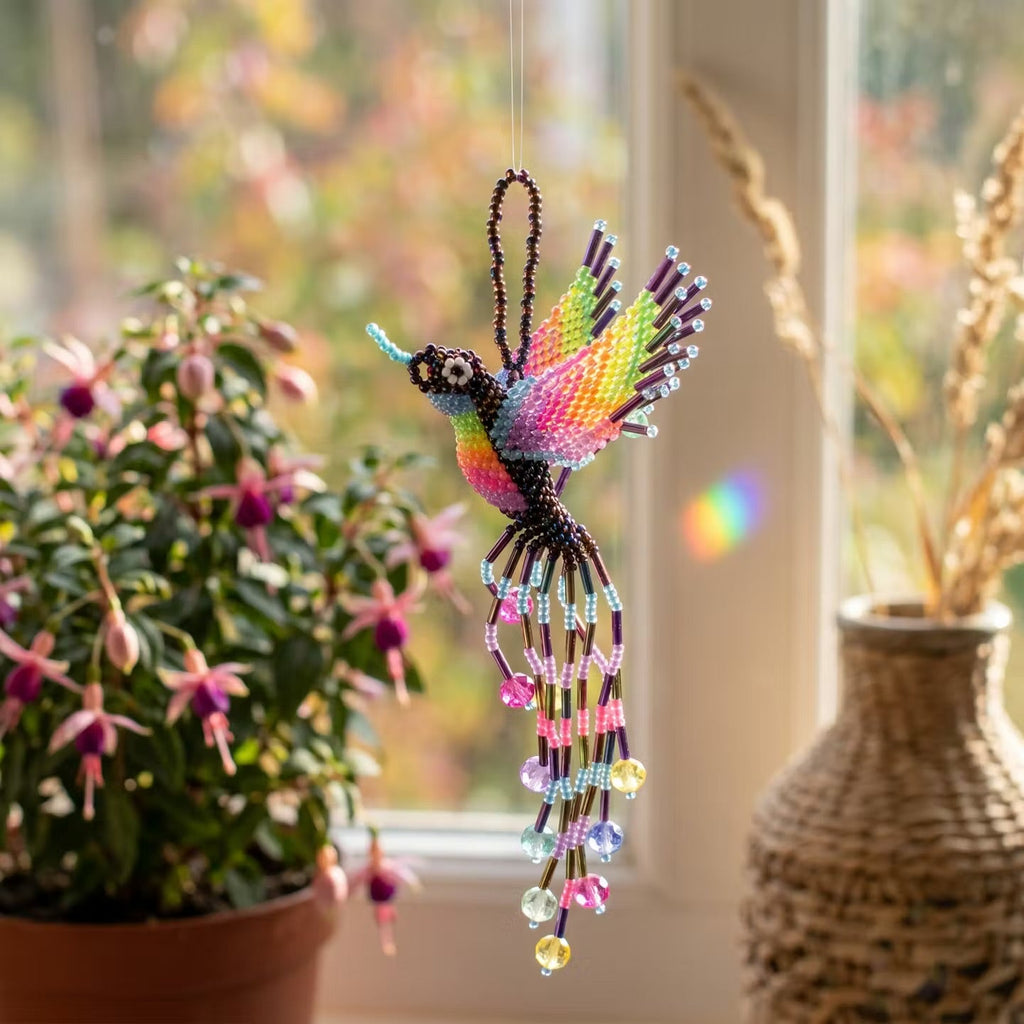 Colibri perlé violet