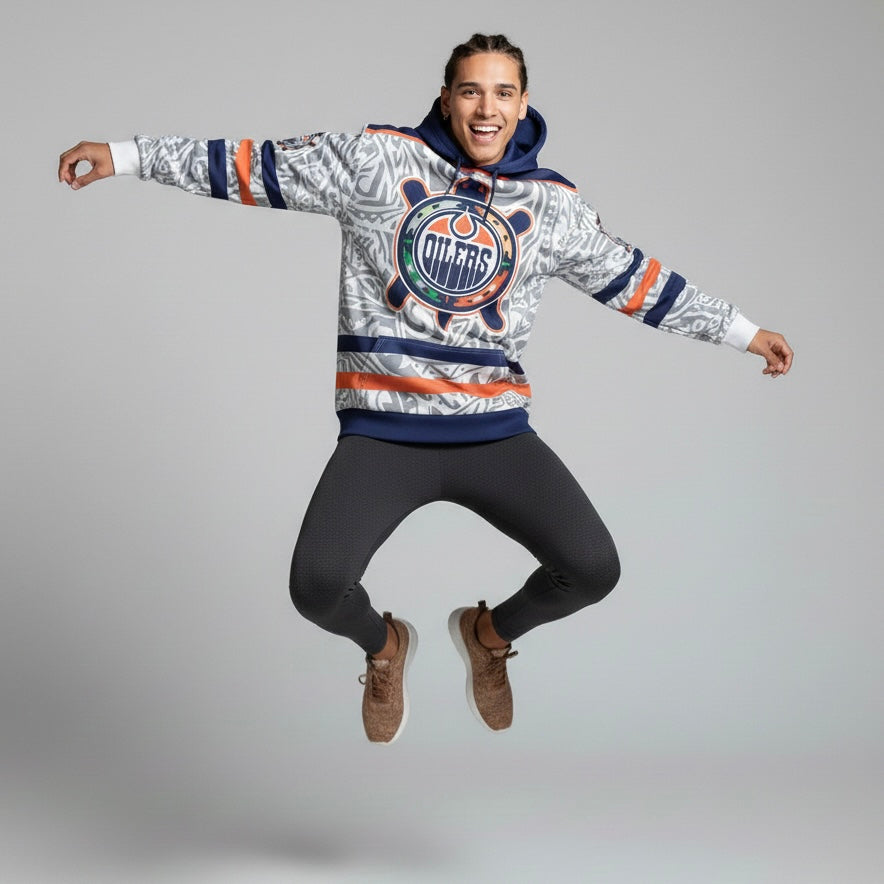 Hoodie Gris Classique OLD TRIBES™