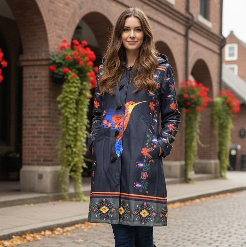 Manteau long Colibri de minuit OLD TRIBES™