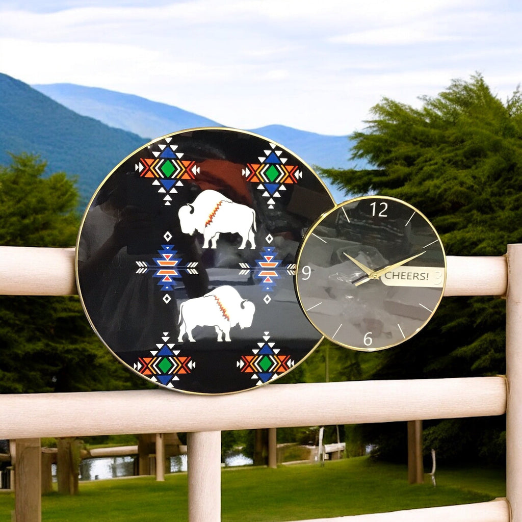 Horloge murale Buffalo Native