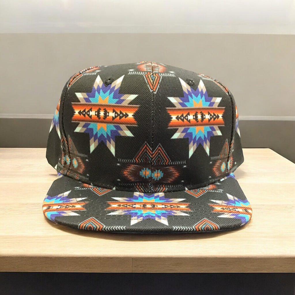 Casquette Black Star Design Native