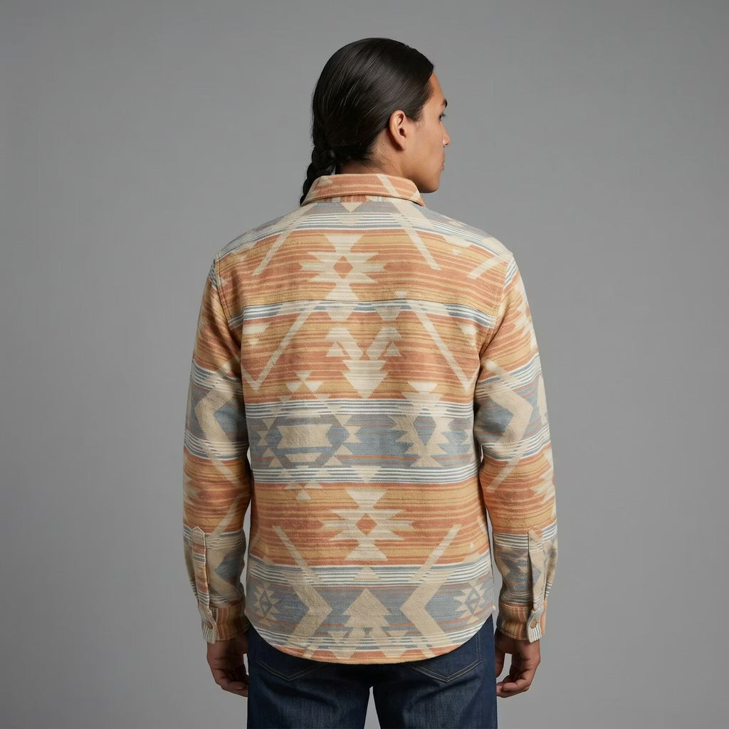 Veste Grand Canyon bleu clair et orange (unisexe)