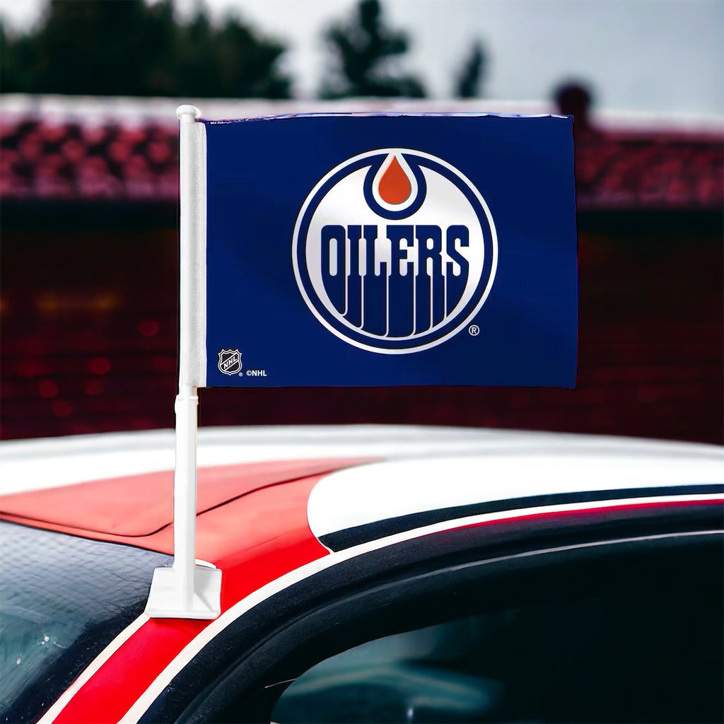 Drapeau de voiture Blue Oilers