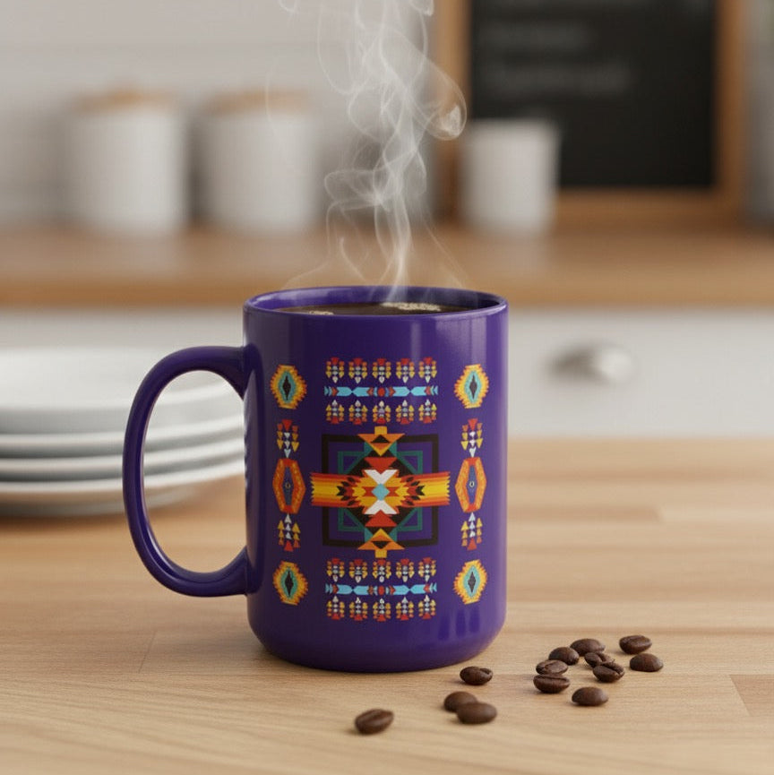 Mug en céramique style sud-ouest OLDTRIBES™