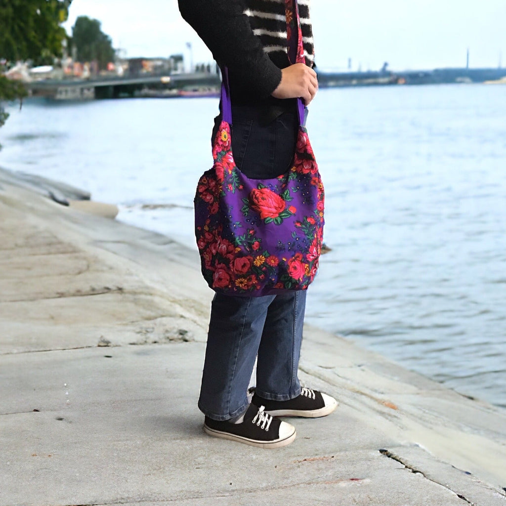 Sac bandoulière Kookum violet