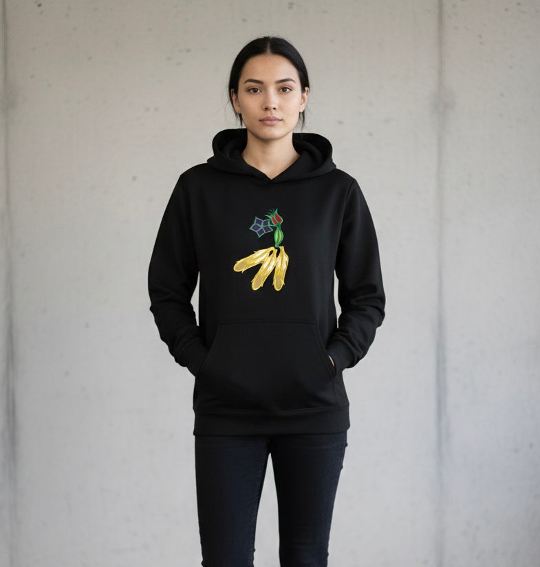 Sweats à capuche brodés (Plume)