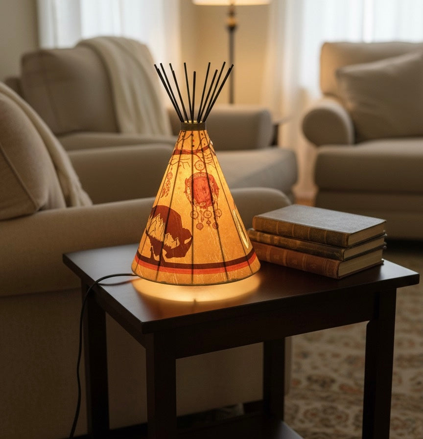 Lampe Tipi Bison Traditionnelle