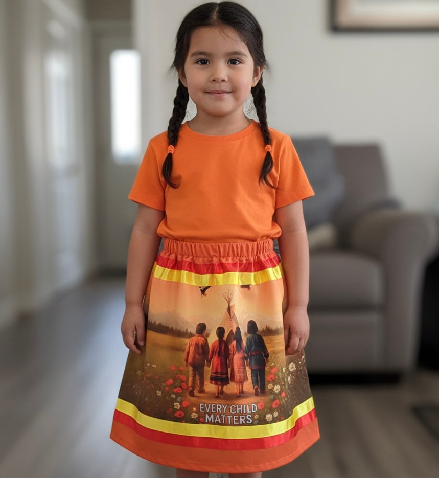 OLDTRIBES™ Bébés Chaque enfant compte – Jupe enfant 🧡