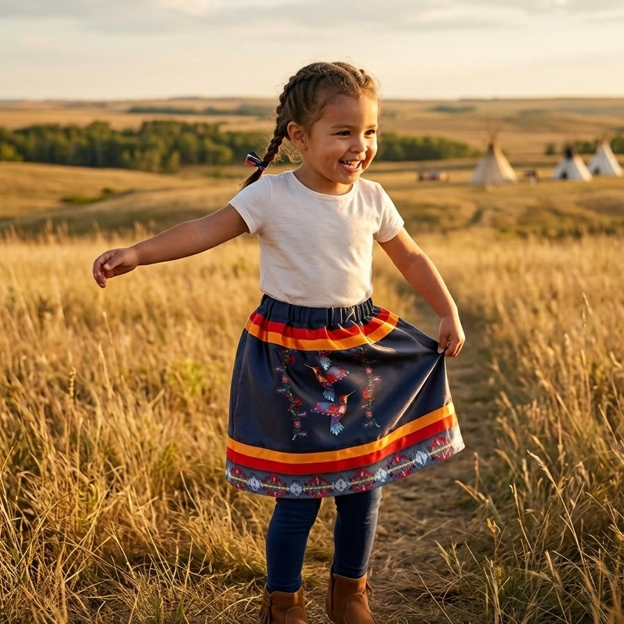 Jupe à rubans colibri OLDTRIBES™ pour bébés