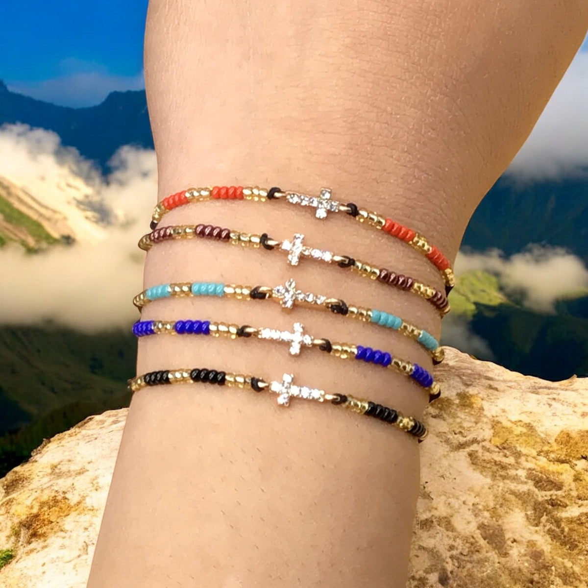 Lot de 5 bracelets (14)