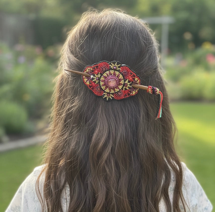 Barrette multicolore