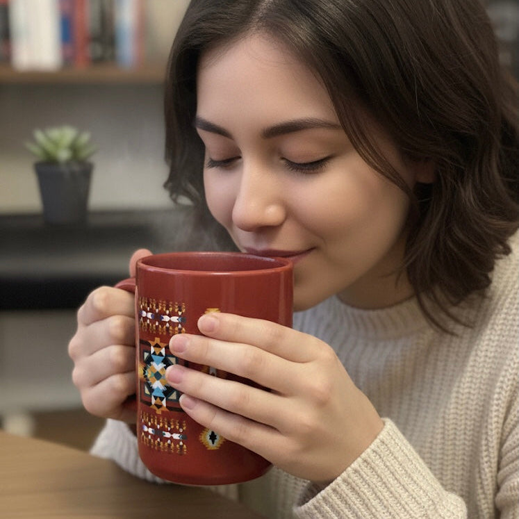 Mug en céramique style sud-ouest OLDTRIBES™