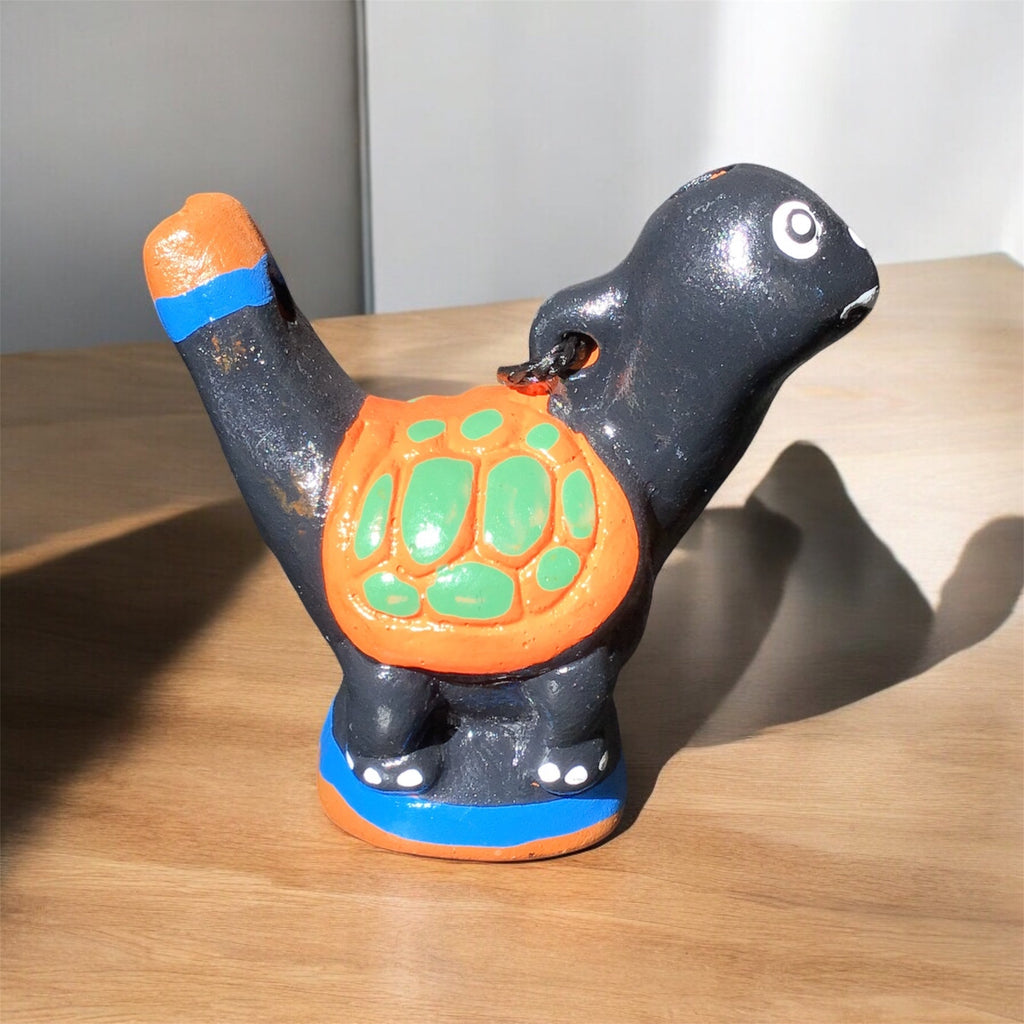 Sifflet d'oiseau aquatique Tortue peinte