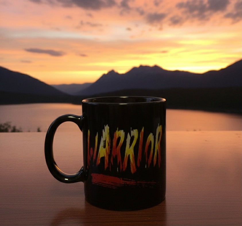 Tasse en céramique noire style Sud-Ouest OLDTRIBES™